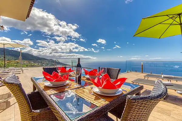 Villa Mica - Terraza exterior La Palma